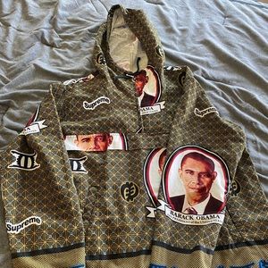 supreme obama jacket